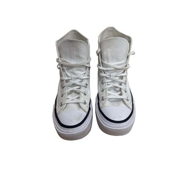CONVERSE CHUCK TAYLOR ALL STAR PLATFORM HIGH TOP SNEAKERS UNISEX WOMENS 9.5 - Picture 2 of 6